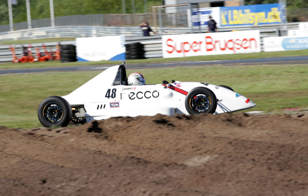 Jesper Egebart var stærkt kørende hele weekenden
(Foto: Motorsporten.dk)
